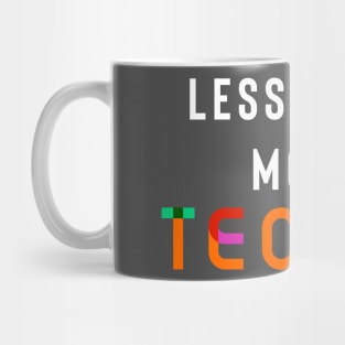 Less Drama More Techno Mug